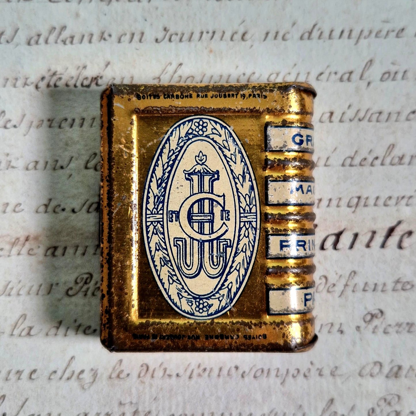 boite livre miniature art nouveau printemps