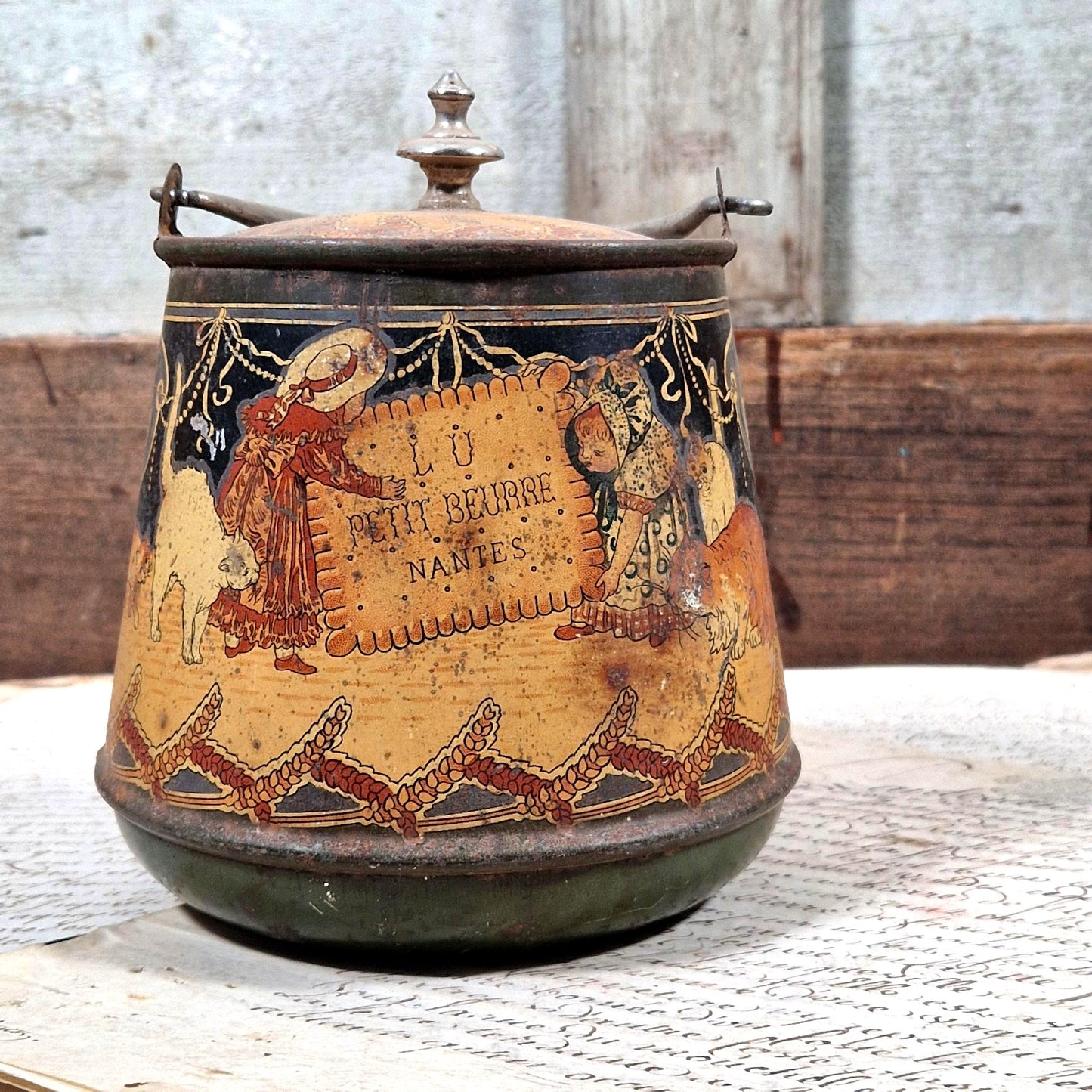 boite lu petit beurre ancienne nantes