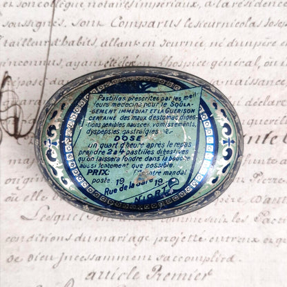 Rare boite digestive ancienne « Digestif Queuille », Vers 1900