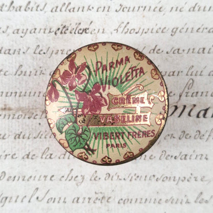 Ancienne boite Vaseline - Parma Violetta - Vibert Frères