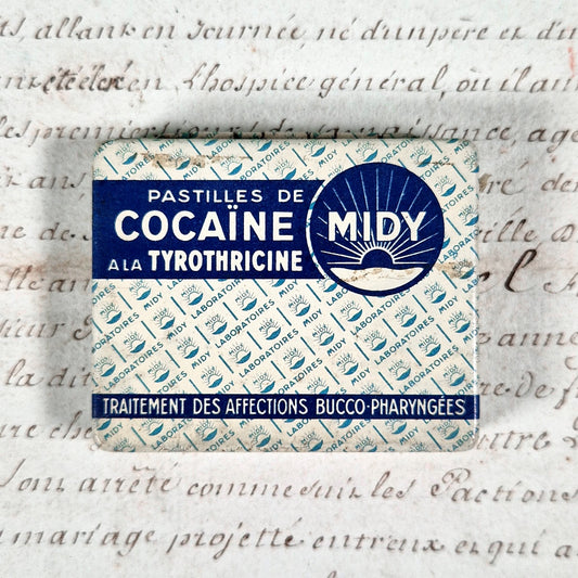 boite pastilles cocaine tyrothricine midy