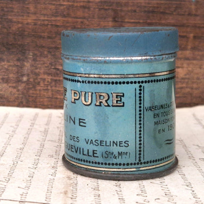 Boîte pharmaceutique « Vaseline pure – Argiline », Vers 1900