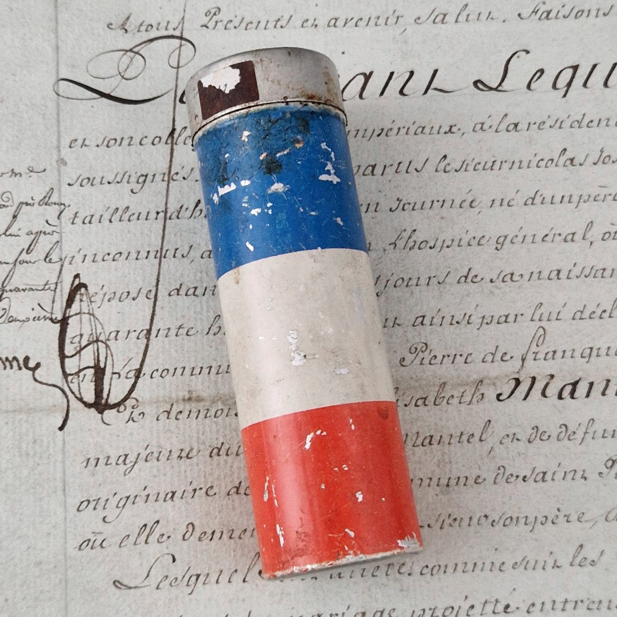 Lithographed tin box "Roberjark Pastilles"
