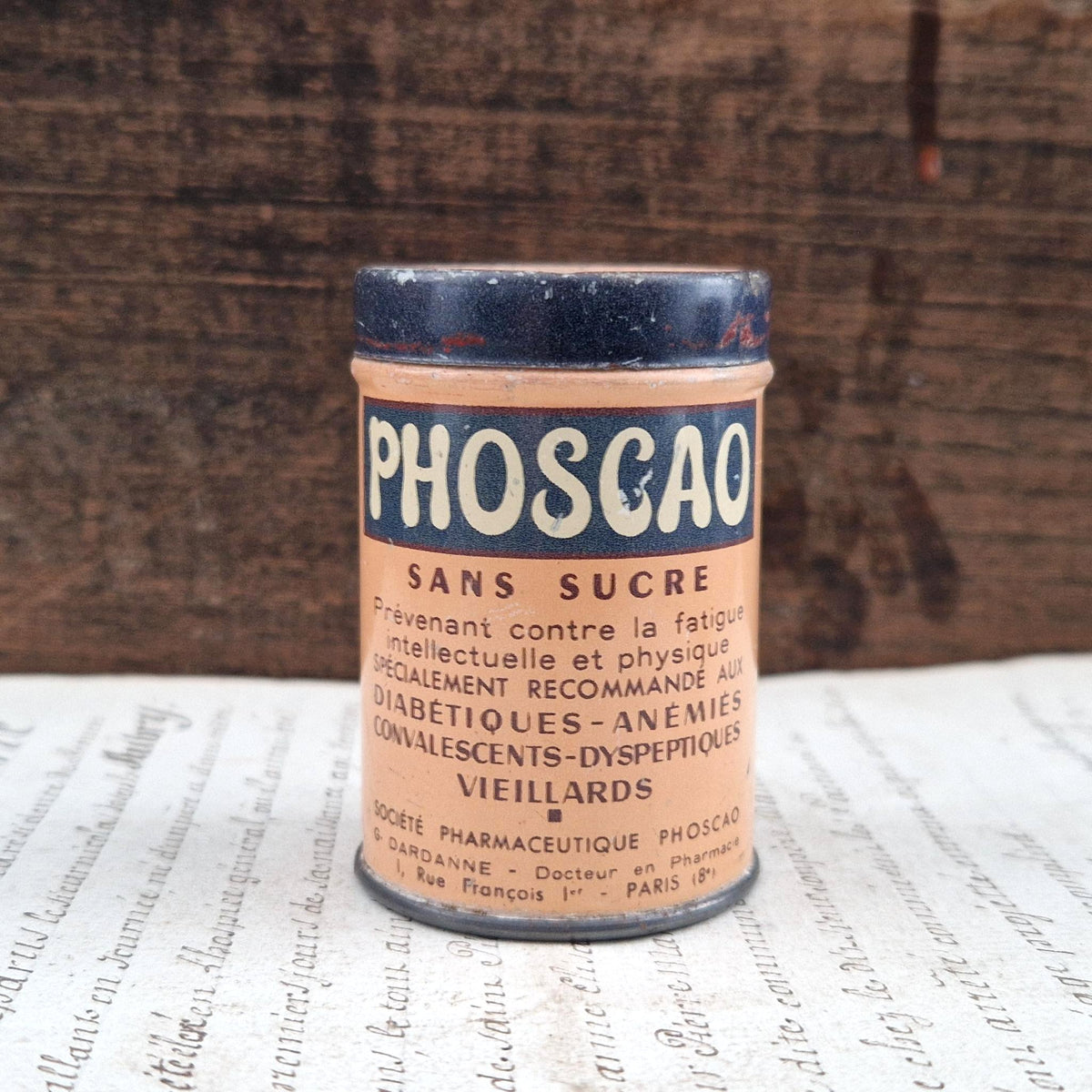Small box "Phoscao without sugar", Circa 1920