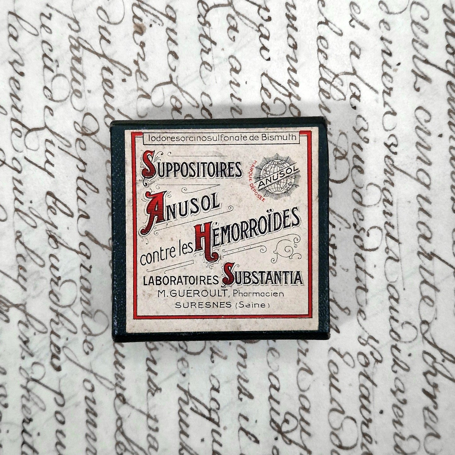 boite pharmacie ancienne anusol