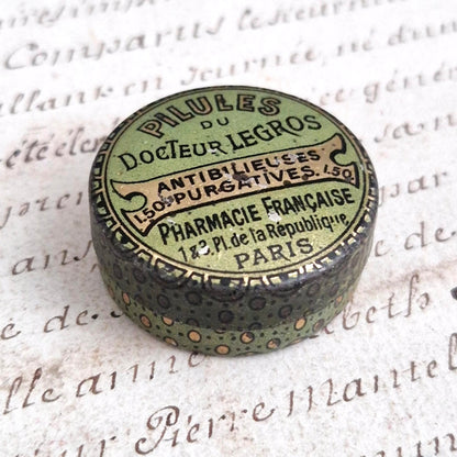 Mini boîte échantillon « Pilules du Docteur Legros »