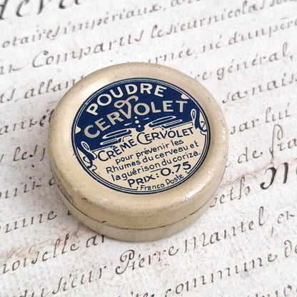 Boîte pharmaceutique « Poudre Cervolet » - Niort