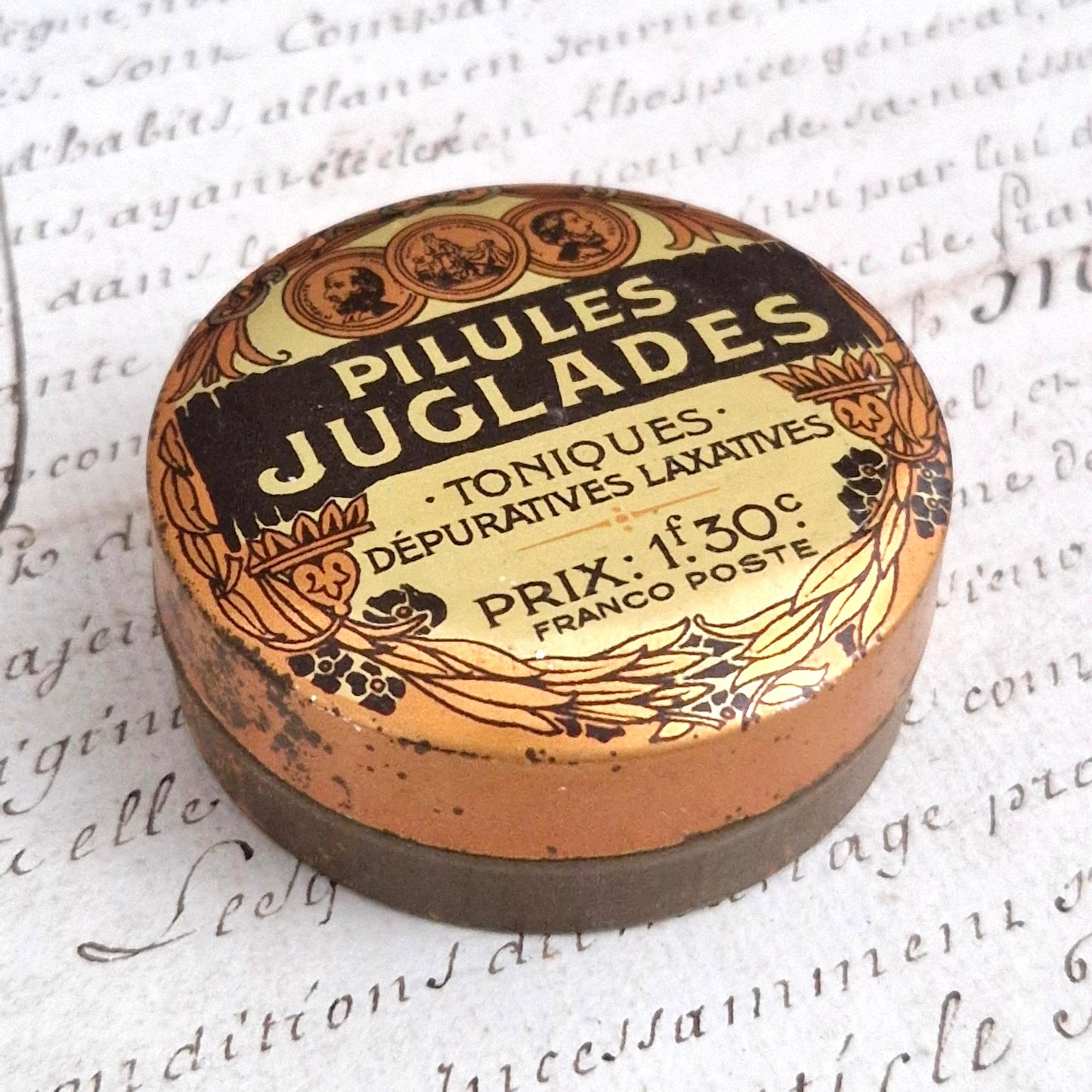 Boîte pharmaceutique « Pilules Juglades » -  Niort