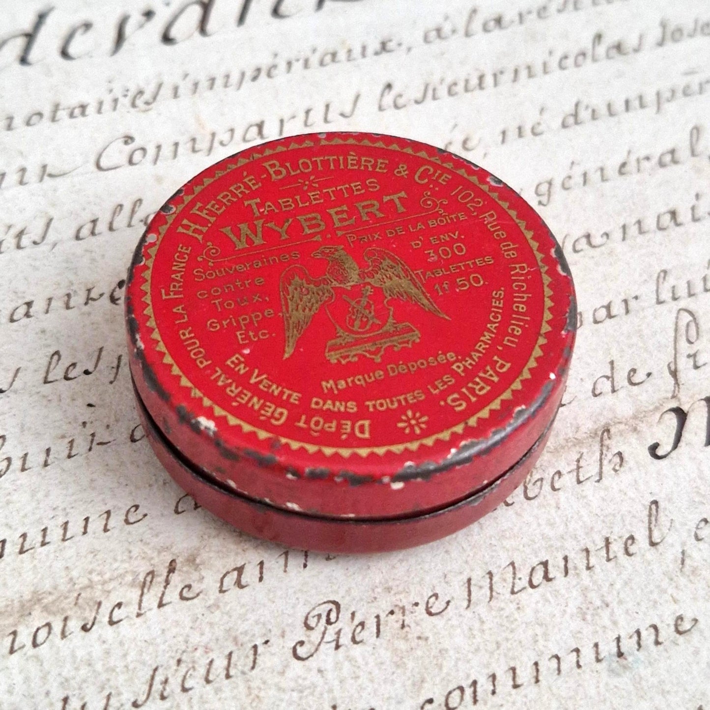Rare box "Tablettes Wybert" - Paris, circa 1900