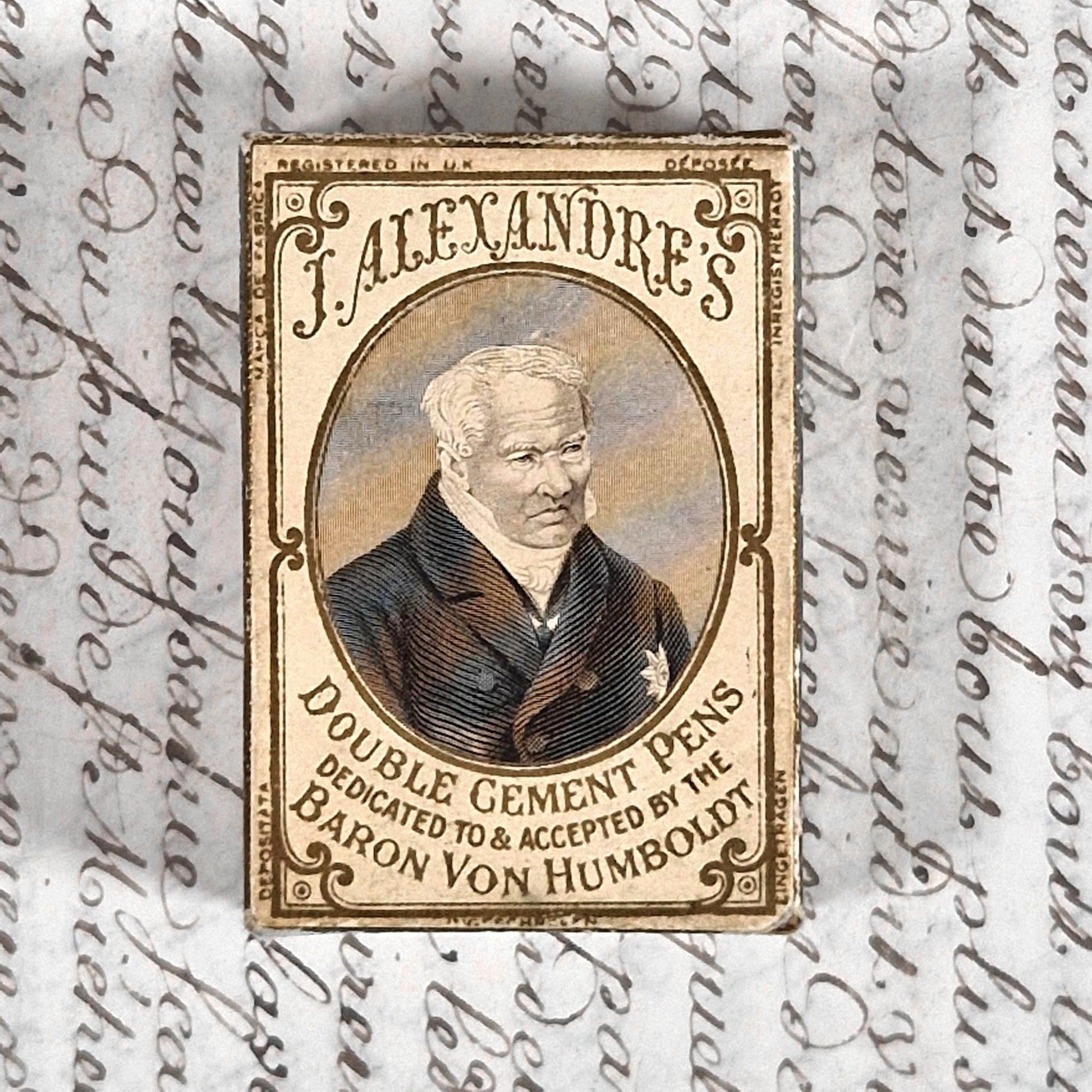 boite plumes- j alexandre angleterre