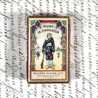 boite plumes le tirailleur blanzy poure