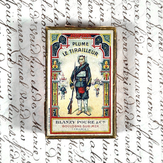 boite plumes le tirailleur blanzy poure