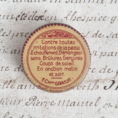 Box of "BÉBIA" ointment - Nantes