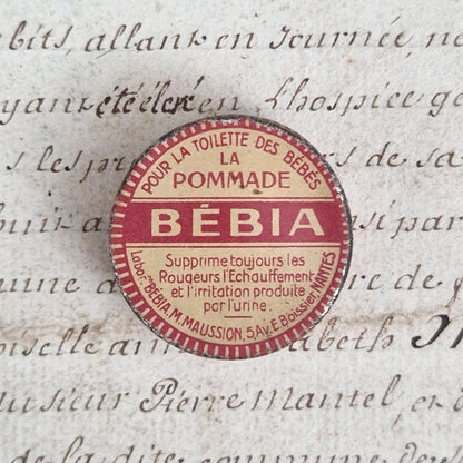 Box of "BÉBIA" ointment - Nantes