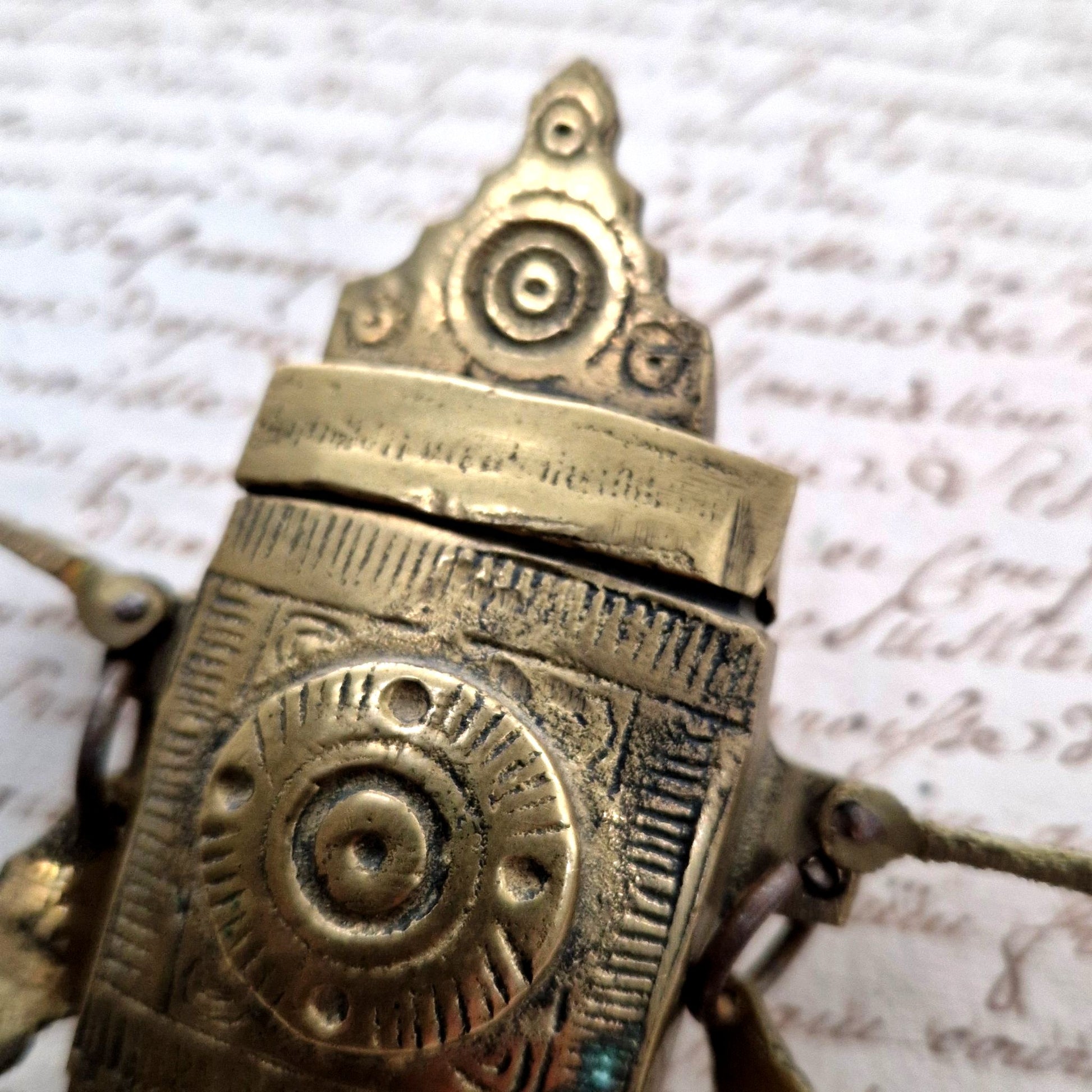 boite à poudre palaska XIXe