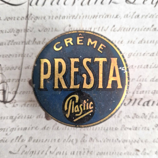 boite presta cirage ancienne