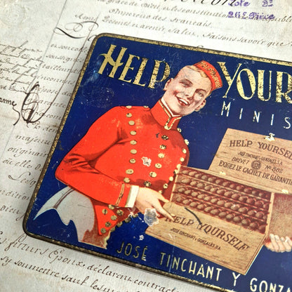 boite publicitaire ancienne cigarillos