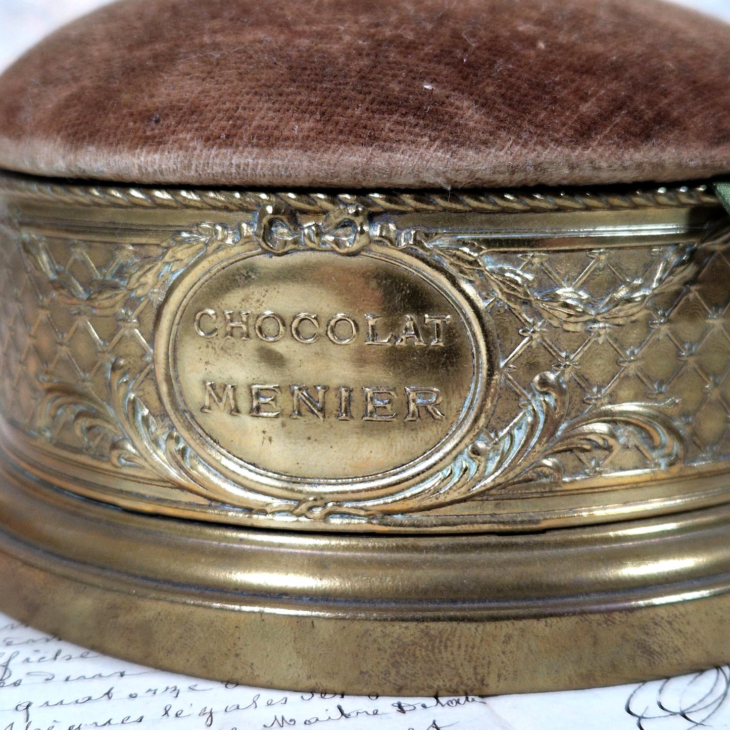 boite publicitaire ancienne menier