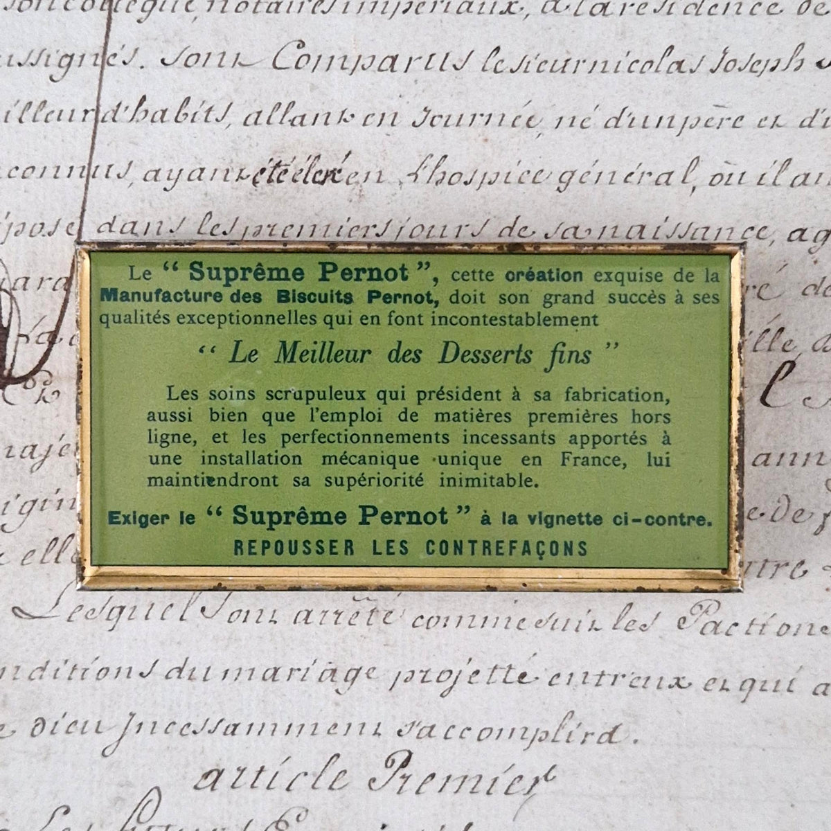 "Supreme Pernot Box - The Best of Fine Desserts"