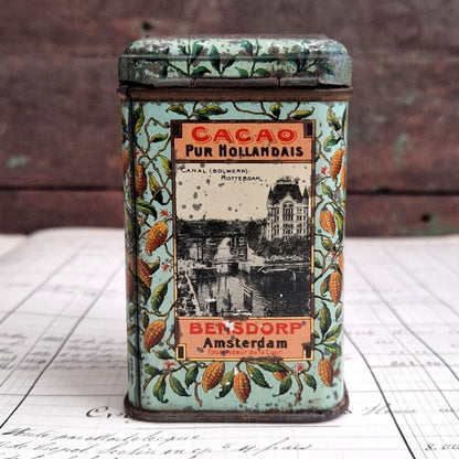 boite publicitaire bensdorp debut xxe siecle