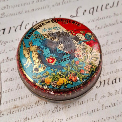 Rare box of "Martel Swiss Confectionery and Sweets"