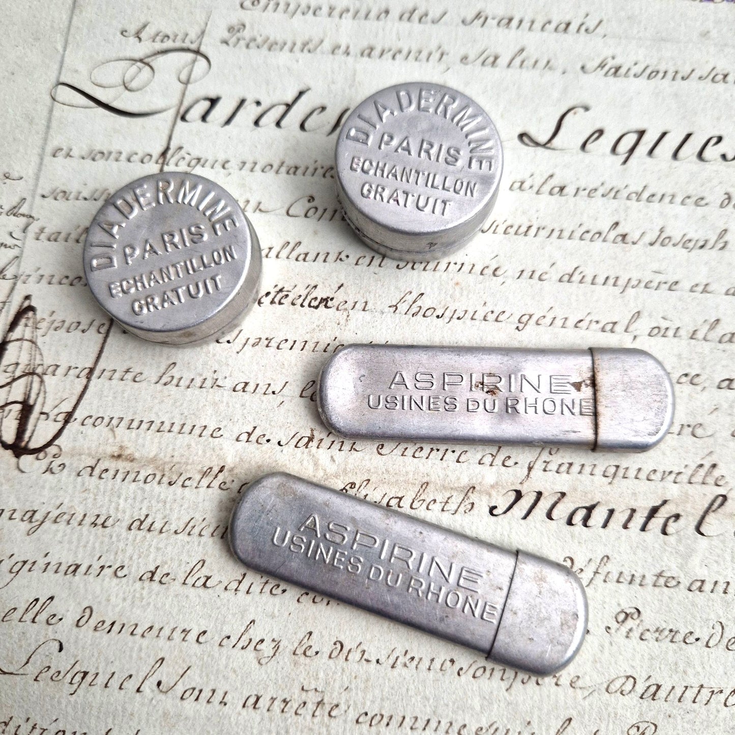 boite publicitaire diadermine paris vintage