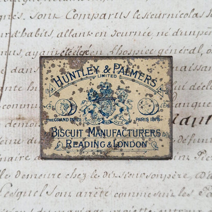 Rare box "Huntley &amp; Palmers - Universal Exhibition 1900"