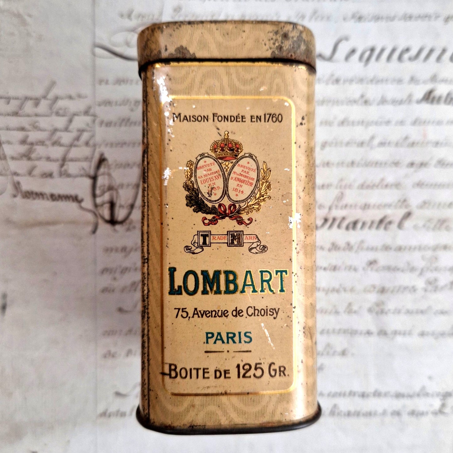 boite publicitaire lombart paris