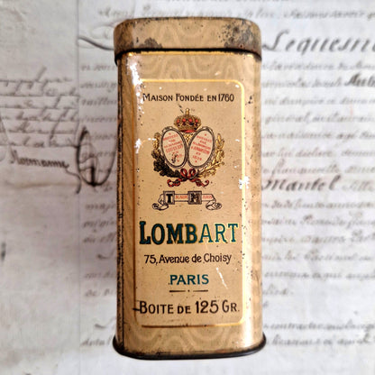 boite publicitaire lombart paris