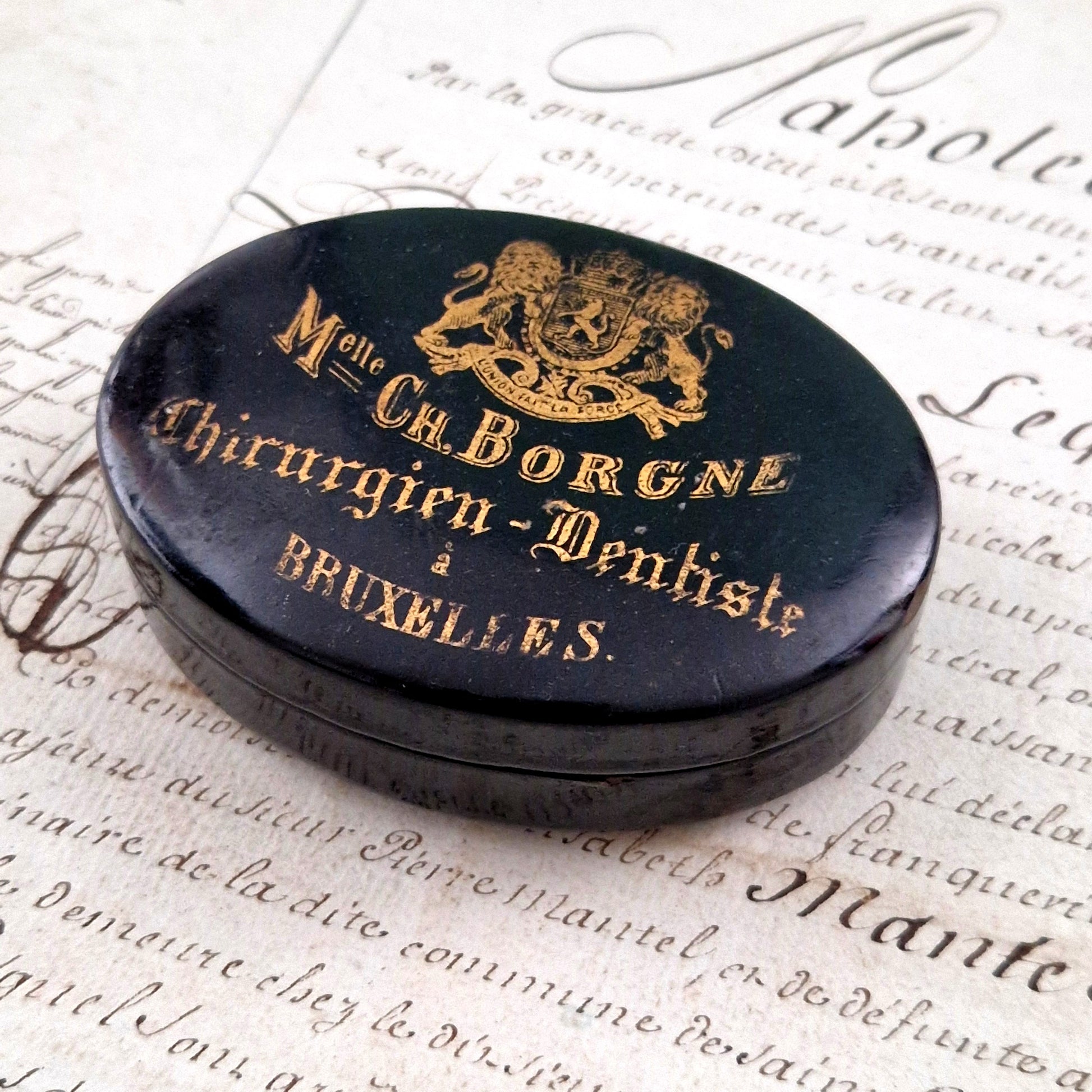 boite publicitaire medicale belle epoque