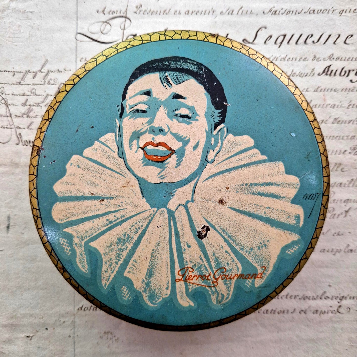 boite publicitaire pierrot gourmand