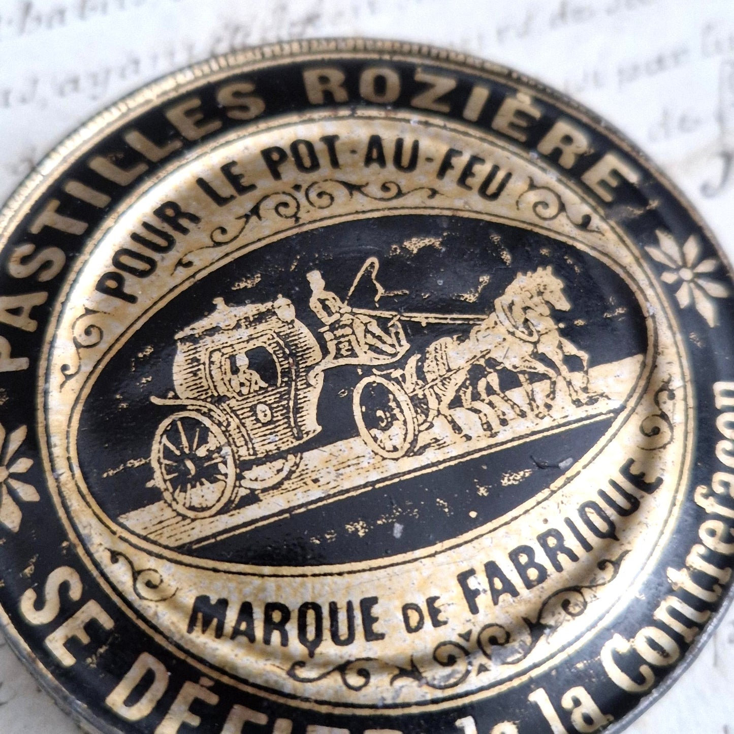 Rare box of Rozière pastilles - for pot-au-feu - Circa 1900