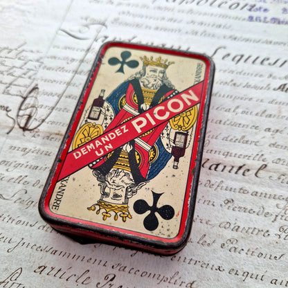 boite publicitaire tole picon