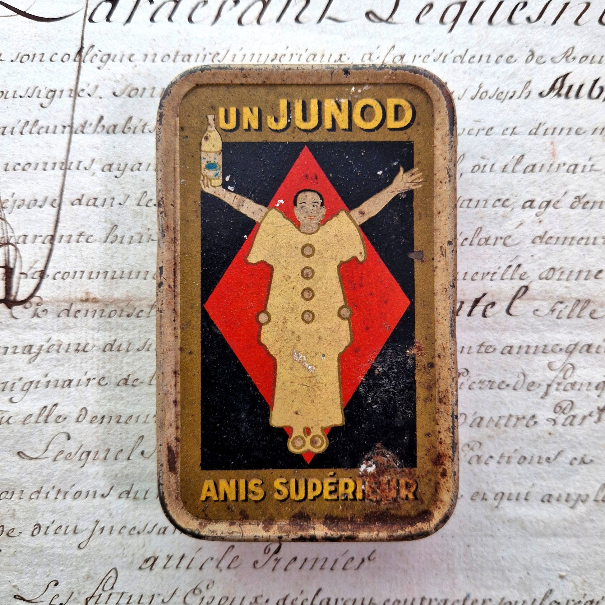 boite publicitaire un junod