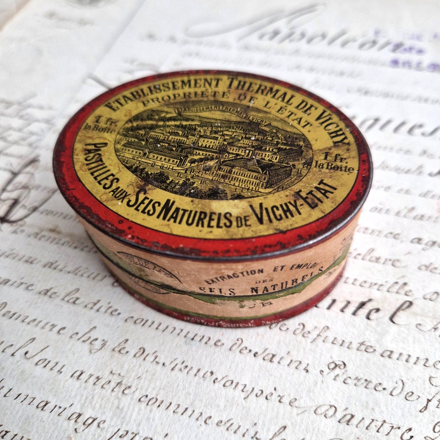 boite publicitaire vichy etat pharmacie