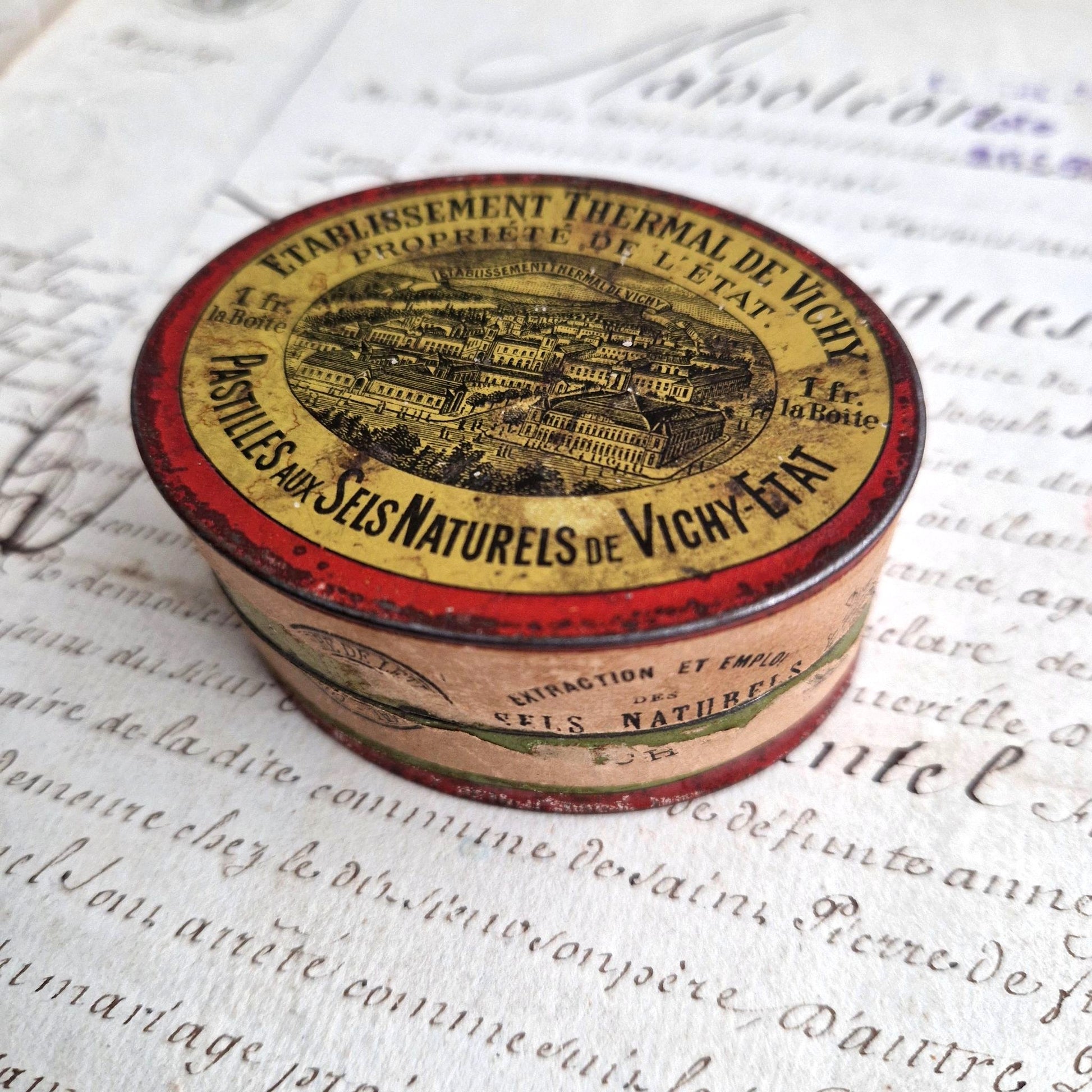 boite publicitaire vichy etat pharmacie