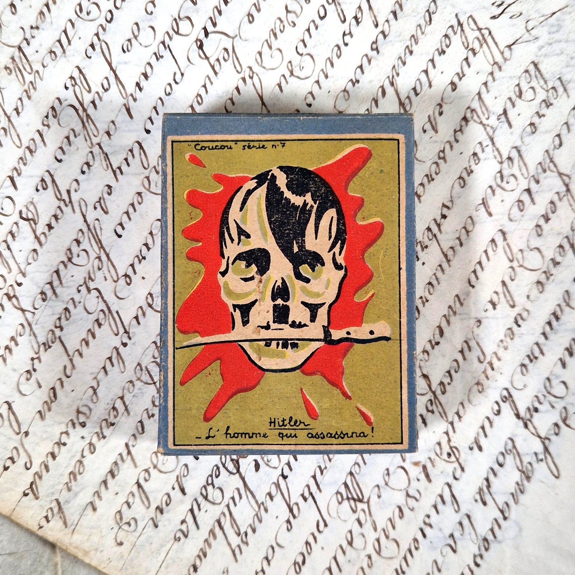 boite satirique antinazie hitler l'homme qui assassina 1945