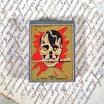 boite satirique antinazie hitler l'homme qui assassina 1945