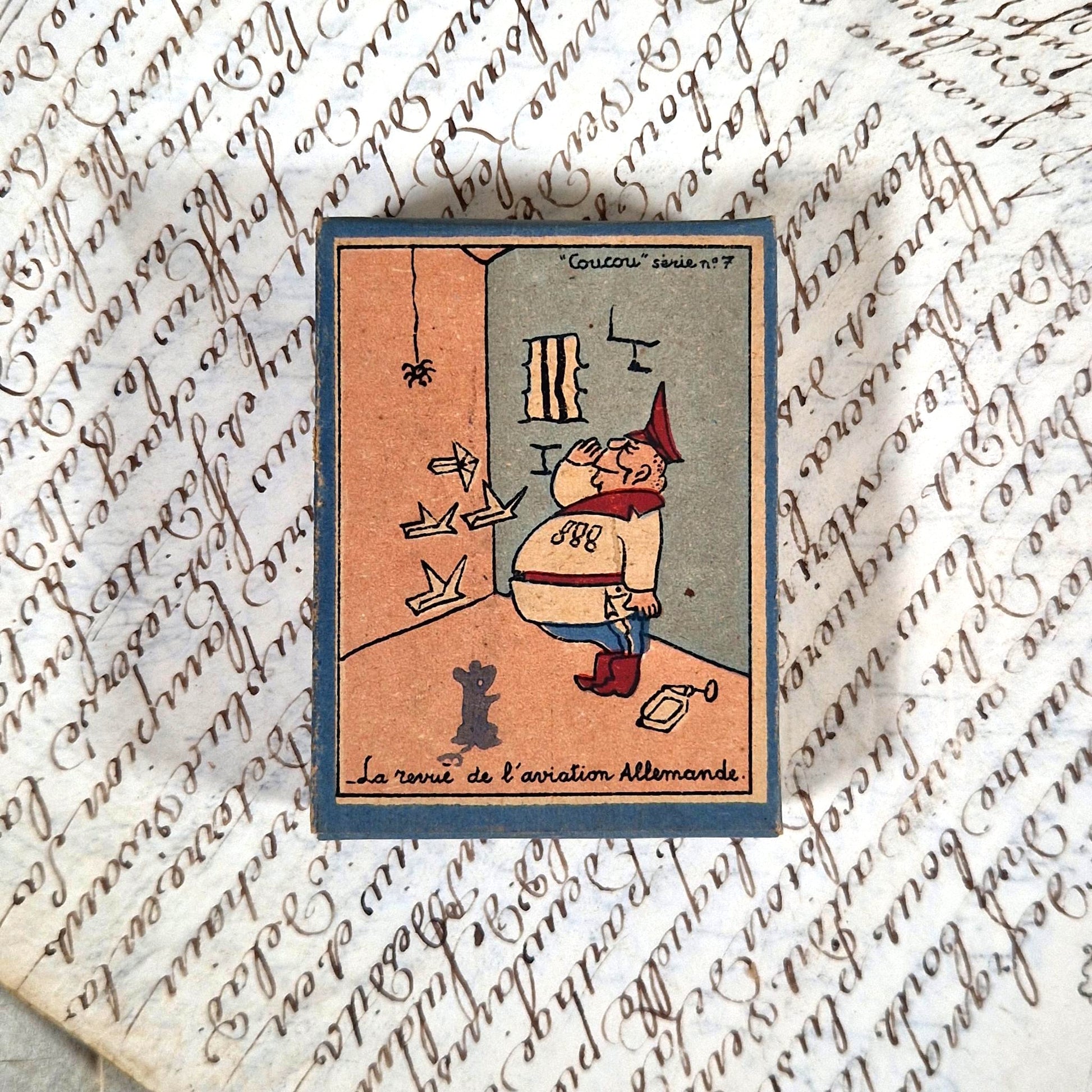 boite satirique aviation allemande coucou 1945