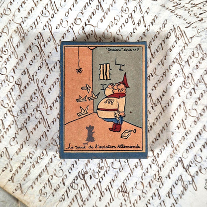 boite satirique aviation allemande coucou 1945