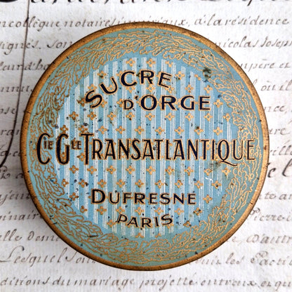boite sucre orge transatlantique