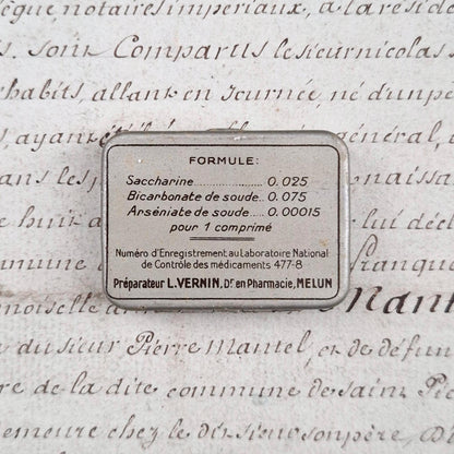 Former pharmaceutical box "Sugar tablets for diabetics"