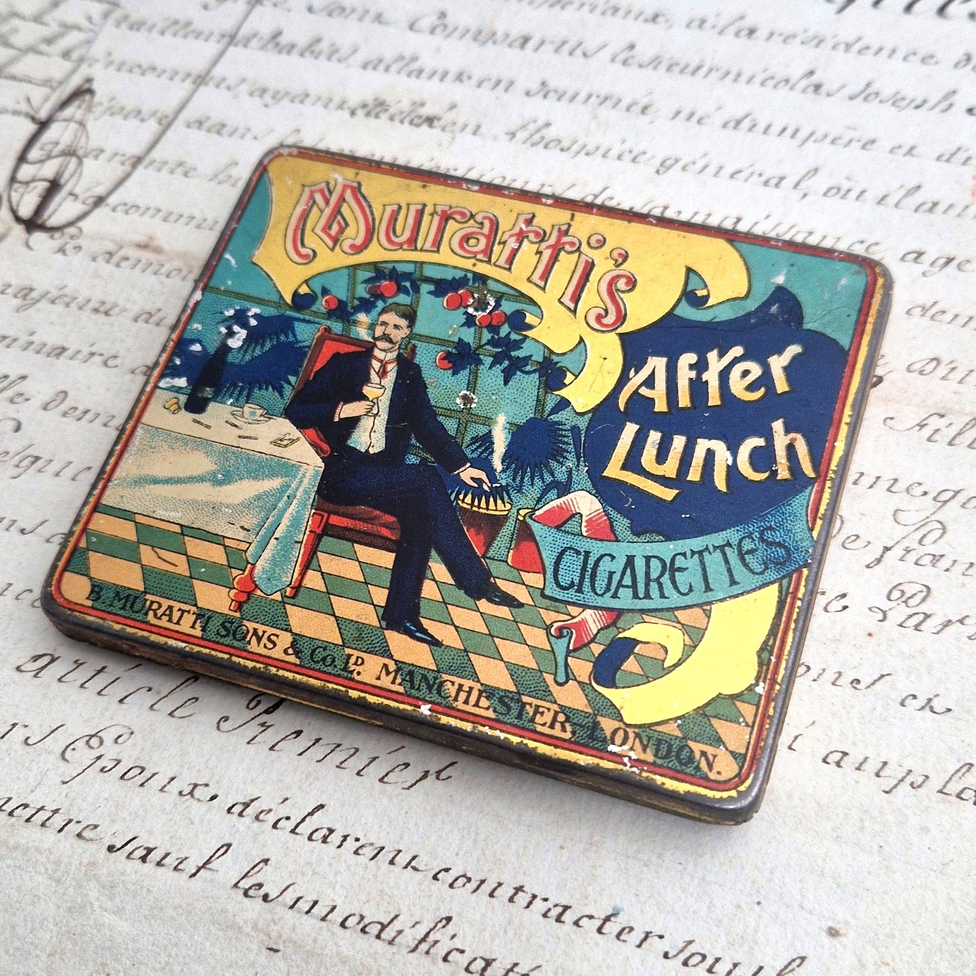 boite tabac anglaise ancienne