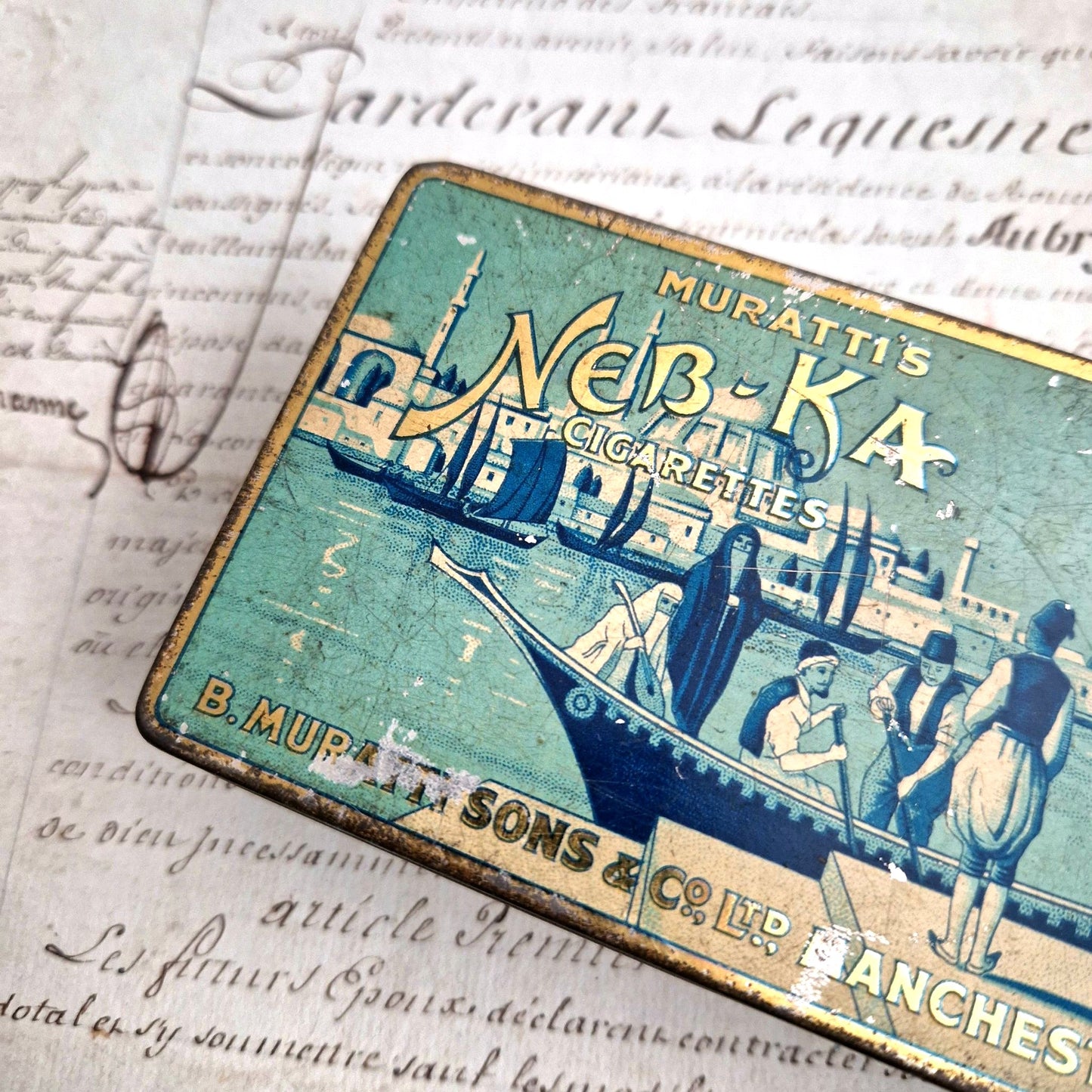 boite tabac oriental angleterre