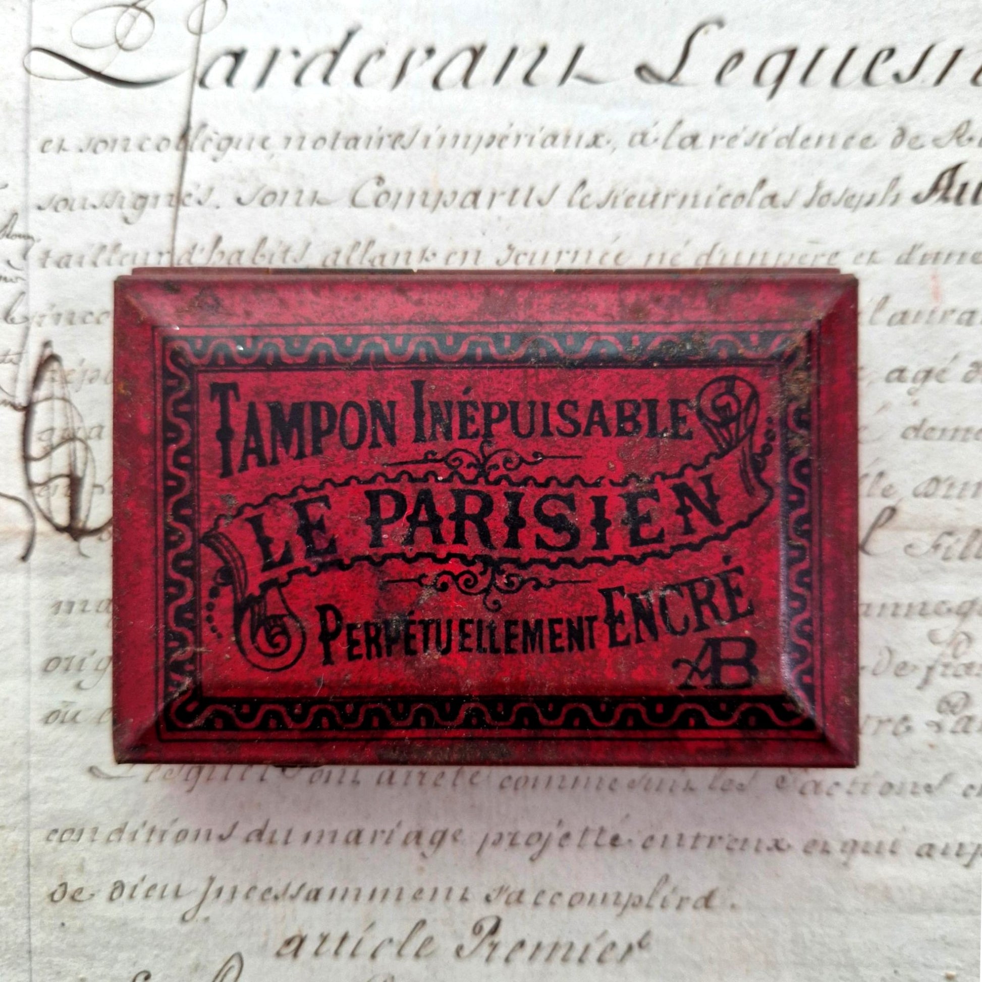 boite tampon le parisien