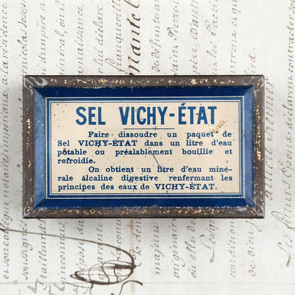 Vichy-State Salt Box "Vichy Mineral Waters"