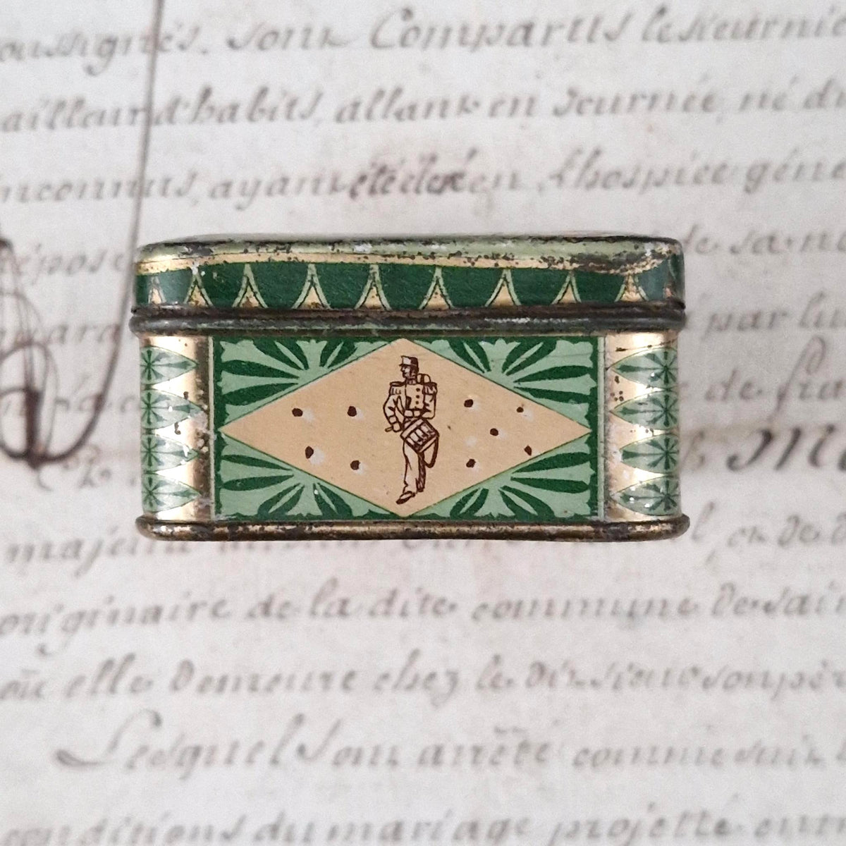 "Le Patriote - Tours" biscuit tin – Fradin &amp; Châtelain