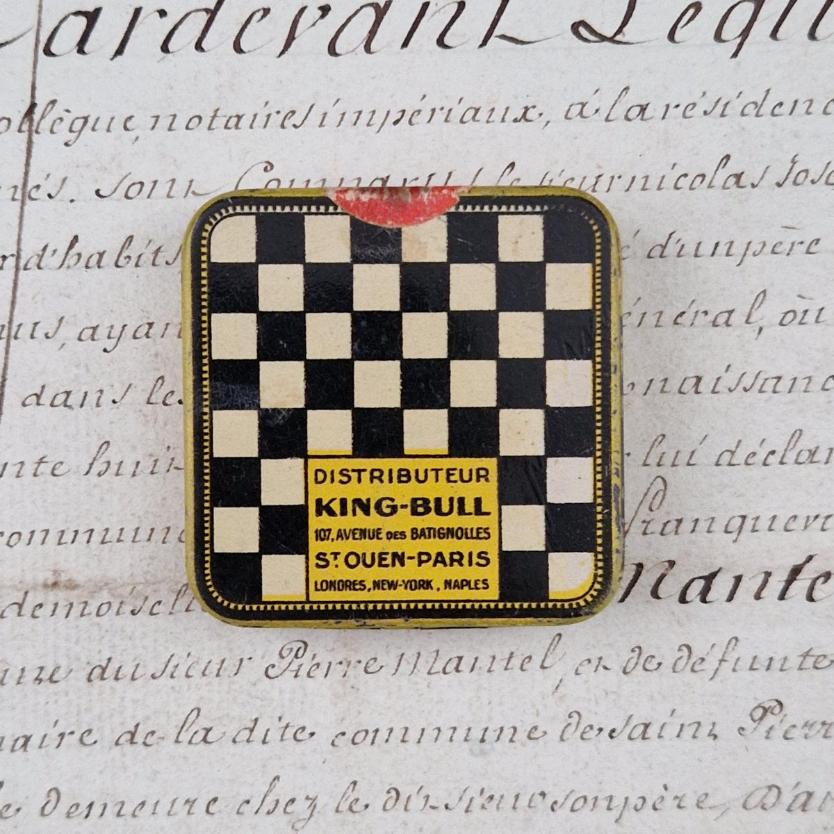 Vintage box "Domino - Delicious Sweets"