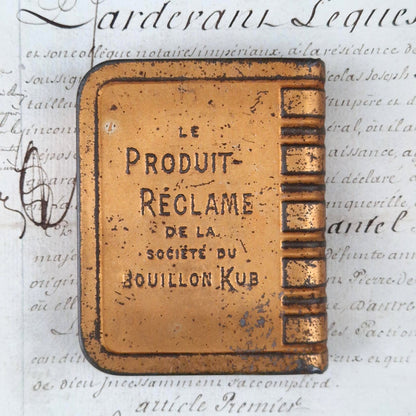Vintage book box "Bouillon KUB - La poule au pot"