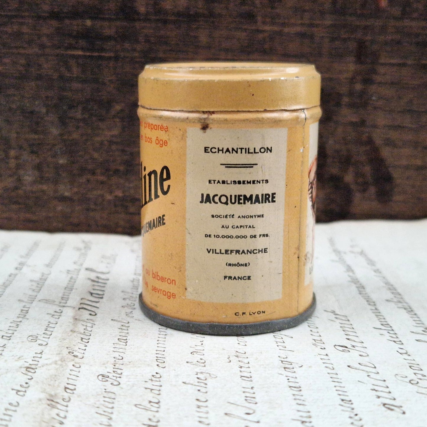 Boîte échantillon « Blédine Jacquemaire »